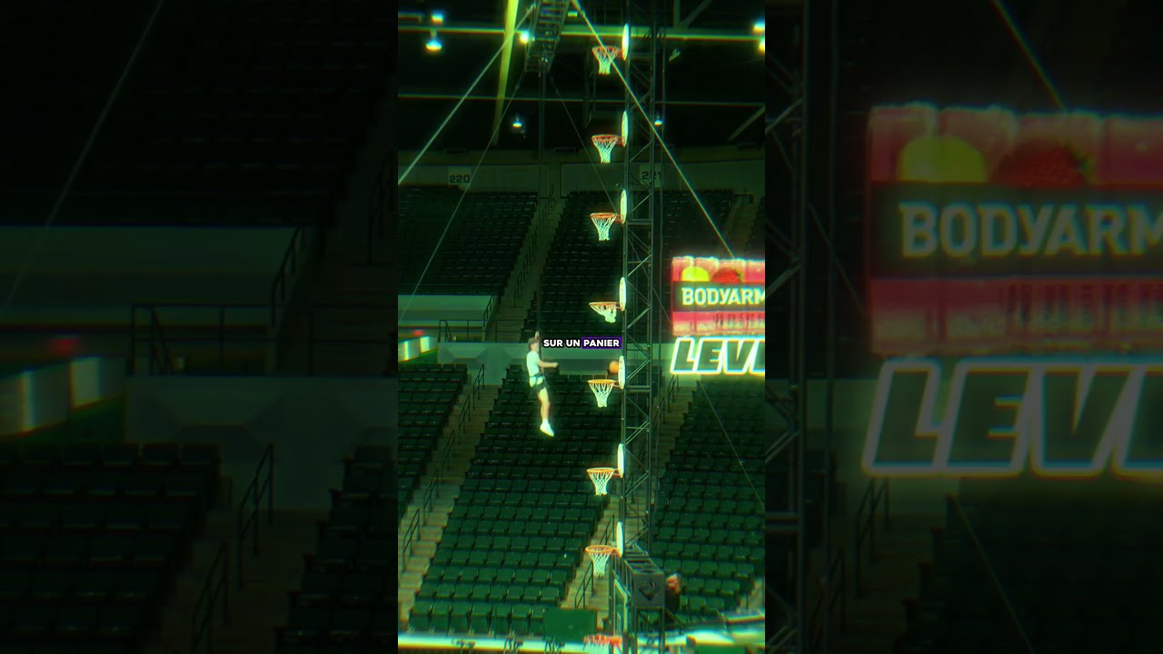 😳 DUNKER sur un panier de 4 MÈTRES ??