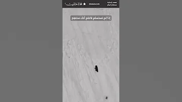 كل ما تحتاجة هو عدم الاستسلام و الاصرار على النجاح 