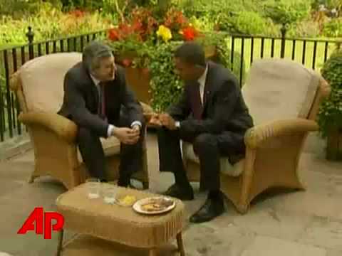 GORDON BROWN TALKS ABOUT UFO'S TO PRESIDENT OBAMA Voiced by Lewis Macleod