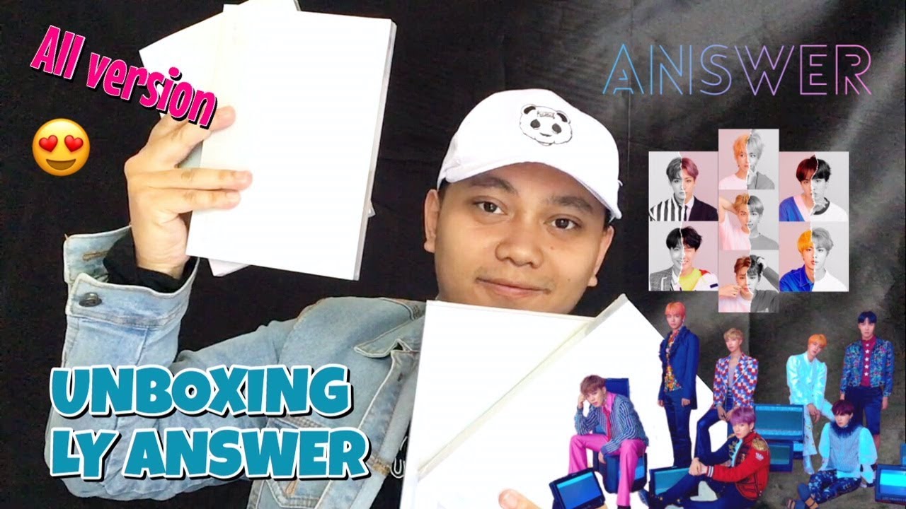 BTS ALBUM LOVE YOURSELF ANSWER UNBOXING [Bahasa Indonesia]