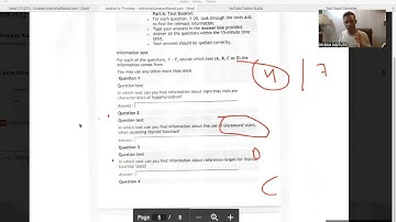 How to finish Oet reading part A in 15 minutes | oet reading part A time management