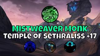 +17 Temple of Sethraliss Mistweaver Monk Season 2 Midnight Mythic+ screenshot 1