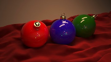 3ds Max Tutorial - Christmas Ornament and Velvet Materials - Part 04