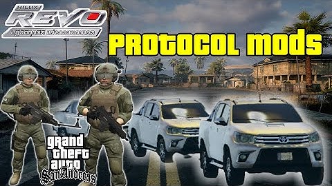 TOYOTA REVO PROTOCOL MOD FOR GTA SAN ANDREAS | HINDI