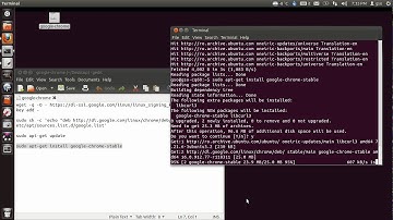 Install Google Chrome on Ubuntu 11.10