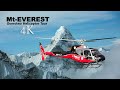 Mt-Everest Overview 4K Helicopter Tour. Gokyo, Kala Patthar, Everest, EBC, Cho Oyu, Lhotse, Makalu.