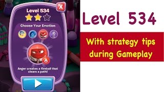 Inside Out Thought Bubbles Level 534 Tips and Strategy Gameplay Walkthrough No Boosters