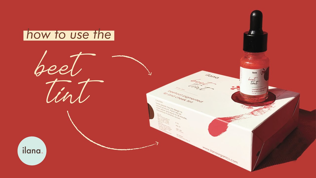 HOW TO use the Beet Tint Beetroot Pigmented Lip and Cheek Stain YouTube