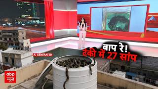 Haridwar Snake Video: पीने के पानी की टंकी बनी सांपों का घर, एक-एक कर निकले 27 सांप; मचा हड़कंप!