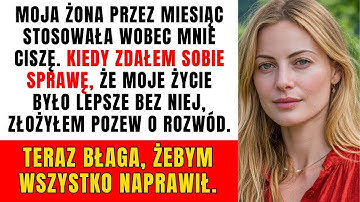 Złożyłem pozew o rozwód po tym, jak moja żona przez miesiąc stosowała wobec mnie ciszę.