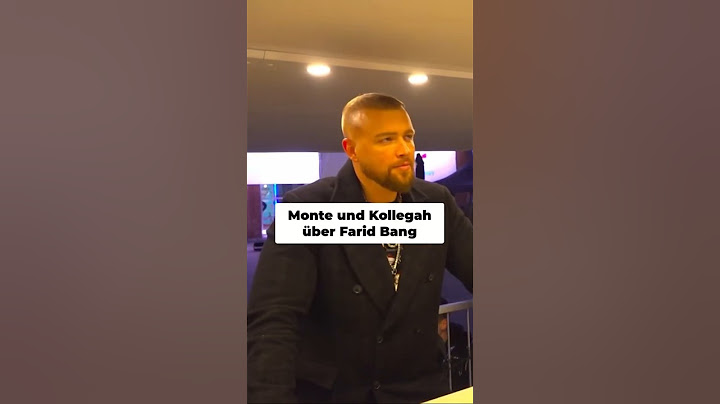 Monte und Kollegah über Farid Bang #kollegah #monte #montanablack