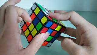 4BLD example solve(in cantonese)/ 4x4 盲解解法示範(U2/r2/OP)