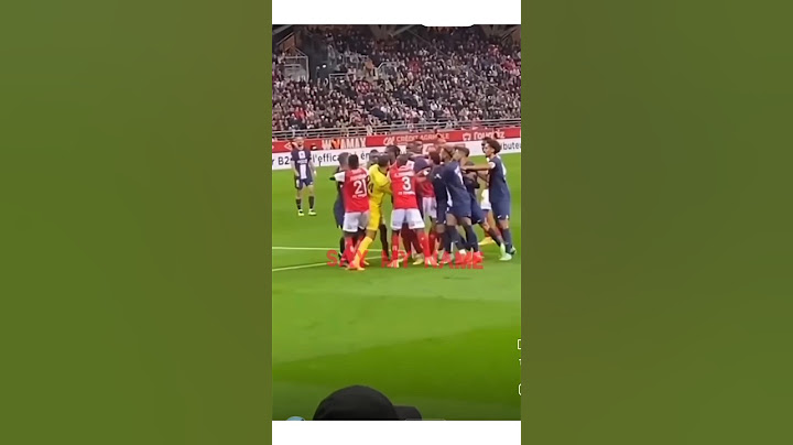 fight during psg vs Monaco match !!!.😯😯😯 #shorts #psg