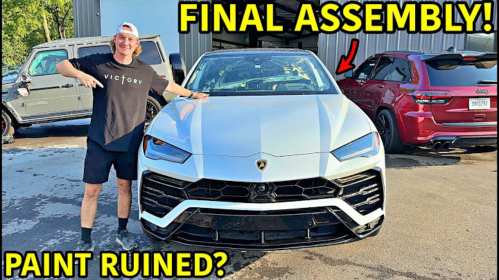 Rebuilding A Wrecked Lamborghini Urus: Assembly Time!!!
