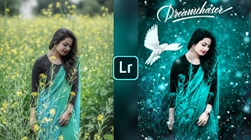 Lightroom green and bird effect photo editing tutorial | Lightroom background colour change tricks