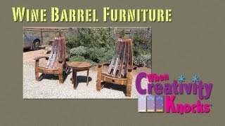 Wine Barrel Furniture