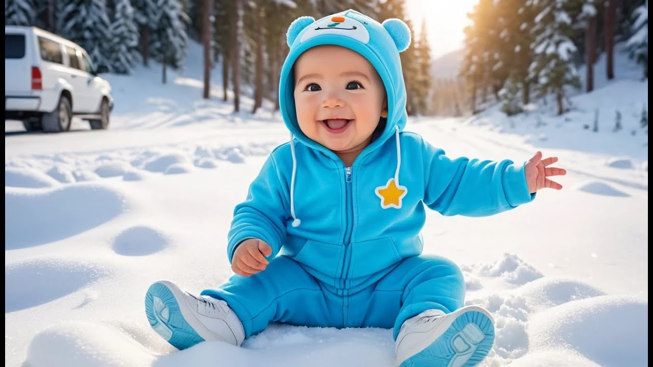 Snow Truck Adventure | Fun Winter Learning & Action Video for Toddlers