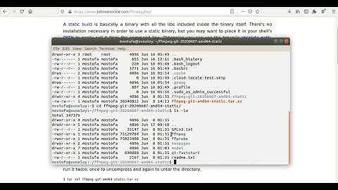 How to install FFMPEG on your server?
