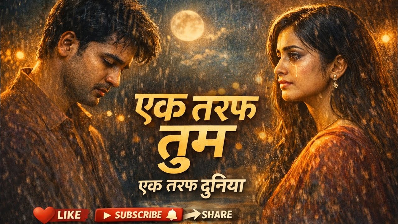 एक तरफ तुम एक तरफ दुनिया 💔 | Old Romantic Song | Sad Love Story