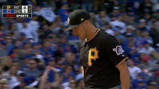 PIT@CHC: Taillon fans six for first win in 2017