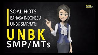 SOAL HOTS + Pembahasan UN SMP/MTs Bahasa Indonesia - Prediksi Soal UNBK 2020 SMP/MTs screenshot 3