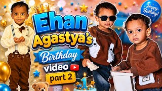 Ehan Agastya's 1st Birthday celebrations part-2 | Our son's first birthday celebration 26/07/2025