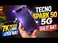 TECNO SPARK 50 5G REVIEW: SULIT BA?! 7K PESOS NA 5G PHONE!