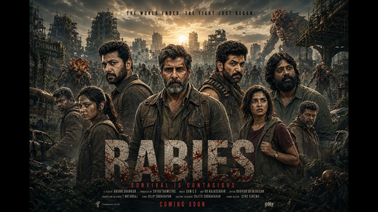 Rabies- Official Teaser | Vikram | Ravi Mohan | Arun Vijay | Mamitha Baiju | Anushka Shetty