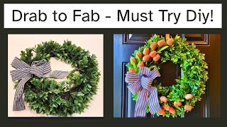 HOW TO UPCYCLE YOUR OLD WREATH LIKE A PRO