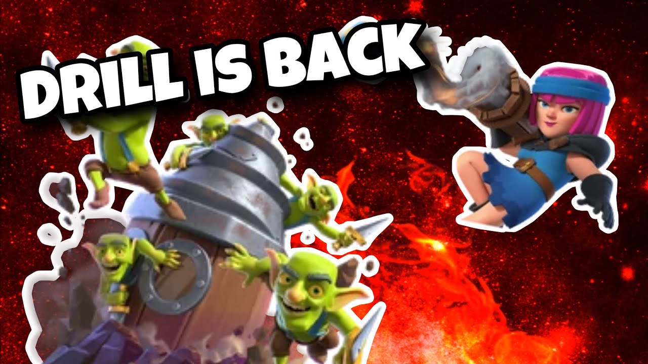 DRILL IS BACK? *BEST* Meta Counter Deck in Clash Royale🤩 YouTube