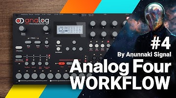 Elektron Analog Four tutorial Workflow | How I make Idm Music on Elektron Analog Four!