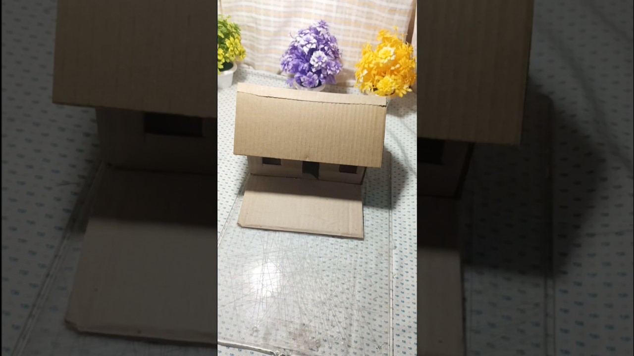 how to make a old model village house 