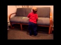 Oliver in waiting room Age 2