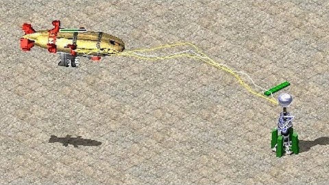 Kirov vs Tesla Coil - Same Cost - Red Alert 2