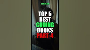 TOP 5 BEST BOOKS FOR CODING PART-4 ✅ | BEST BOOKS FOR PROGRAMMING #coding #college #short #shorts