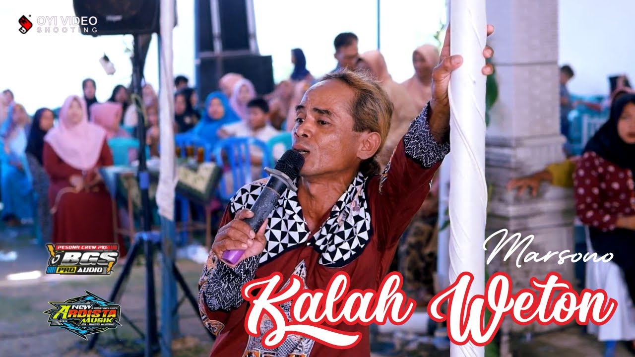 VIRAL VIDEO..!! KALAH WETON Cover Marsono - Ardista Music - Bgs pro