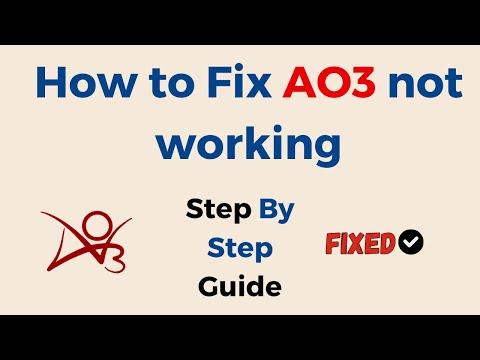 AO3 Not Working: How To Fix It - Dataconomy