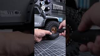 Alloy Wheels &amp; Tires for 1/10 RC Crawler #rccar #rccrawler  #rchobby #rcupgrade