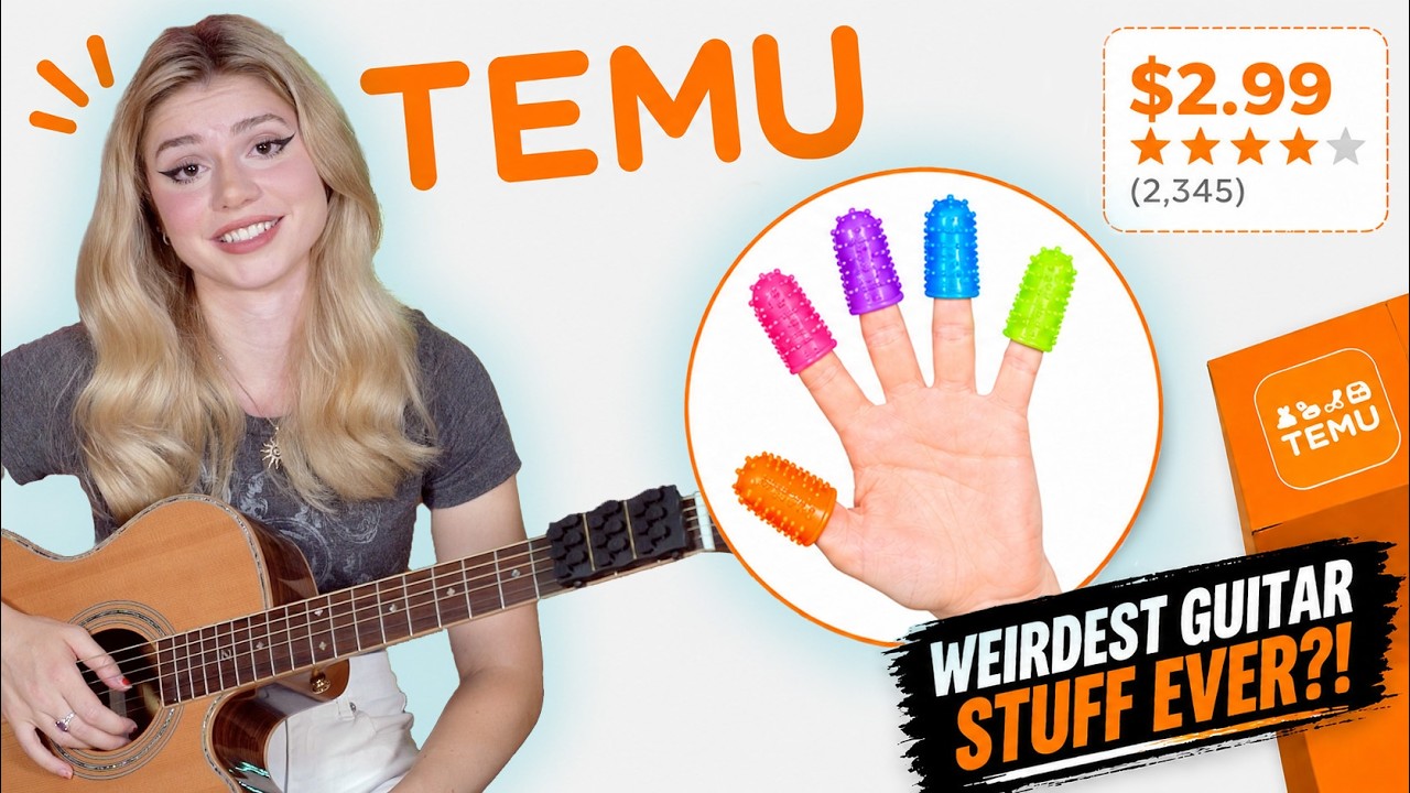 Ver I Tested the Weirdest Temu Guitar Products no YouTube Ver I Tested the Weirdest Temu Guitar Products no YouTube