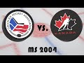 Mistrovství světa v hokeji 2004 - Osmifinále - Česko - Kanada