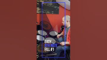 Mastering the Basics: Easy 8th Note Fill #1#drums #music #RhythmBasics #DrummingBeginner