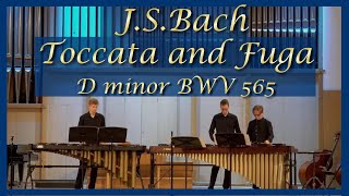 トッカータとフーガ | Toccata and Fugue (J.S.Bach) Percussion/Marimba Ensemble マリンバ・アンサンブル (Sheet Music Free)