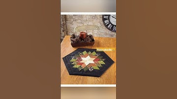 #Hexagon Table Topper #Table Topper Design #Quilting# Shorts