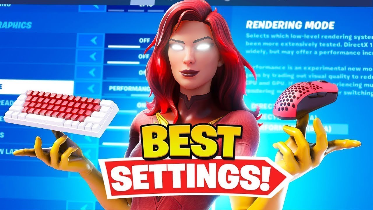 ⚡ UTILISE CES SETTINGS FORTNITE ET AMÉLIORE TON GAMEPLAY ! (Clavier Souris)
