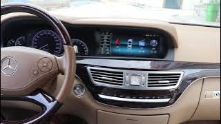 Download lagu Belsee Installation10.25' Screen Android Head Unit Stereo CarPlay Mercedes S-Class W221 2005-2013