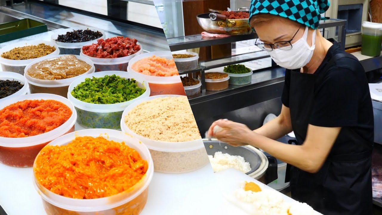 おにぎりボンゴの朝の仕込みに密着 Japanese Onigiri  Master | rice ball  | 饭团 주먹밥
