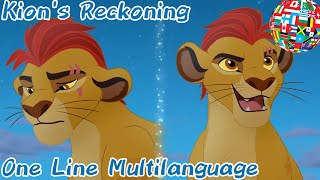 The Lion Guard | Kion's Reckoning - One Line Multilanguage (30 Versions)