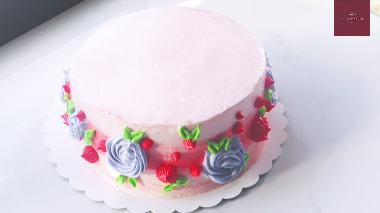 Strawberry Jam Vanilla Cake YouTube