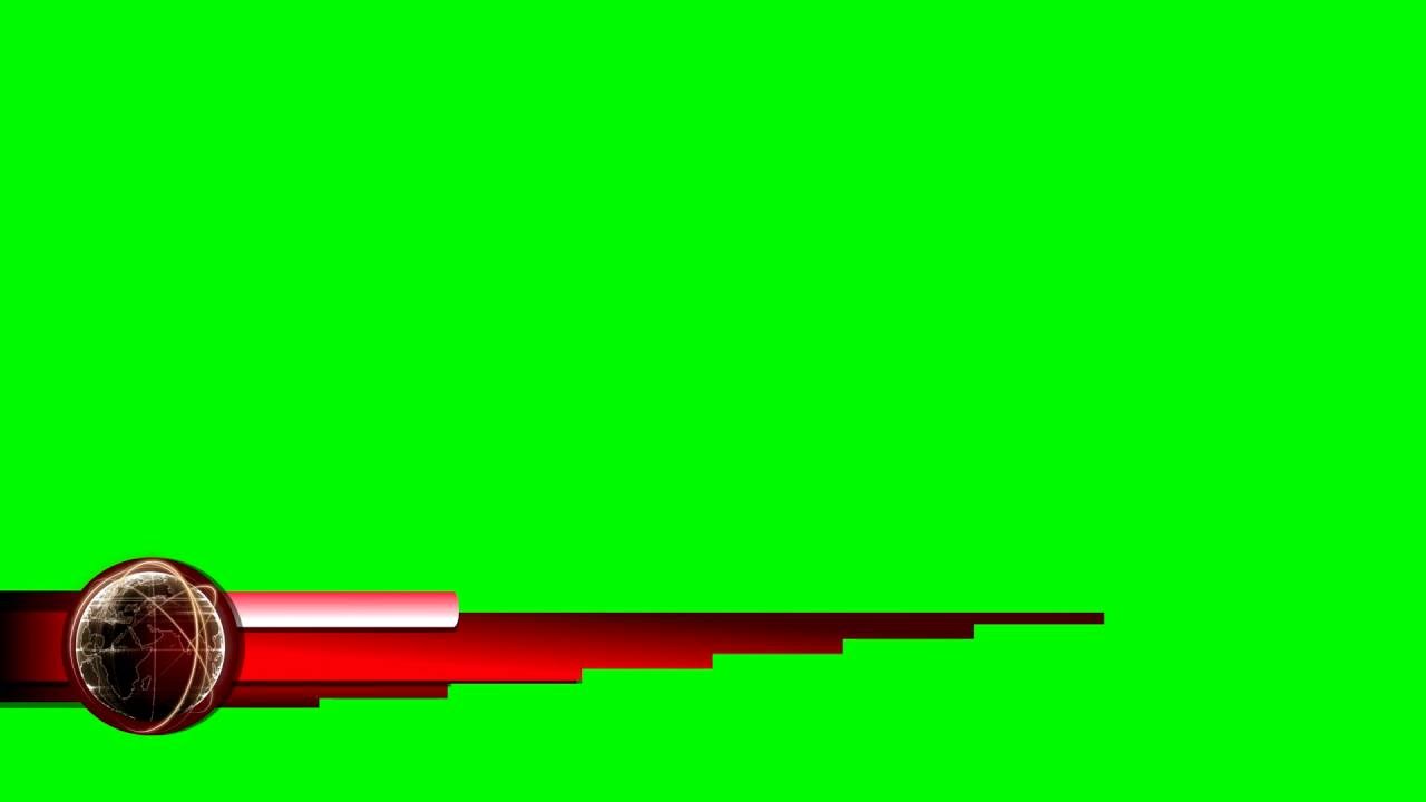 4k Green Screen News Lower Third 2types Uhd Youtube Greenscreen Green Background Video Lower Thirds