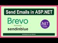 Send Emails using Brevo / SendinBlue in ASP.NET Core Web Application and Web API | .NET 7 and C#